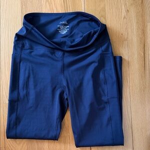 Lands' End Women's Classic Navy Leggings